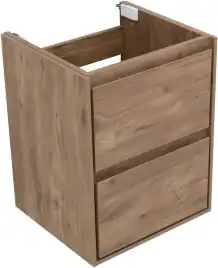 Тумба под раковину Aquanet Милан 50 дуб рустикальный, подвесная, 336376