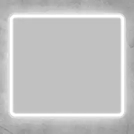 Зеркало BelBagno MARINO 90х80 SPC-MAR-900-800-LED-BTN с подстветкой, кнопочный выключатель