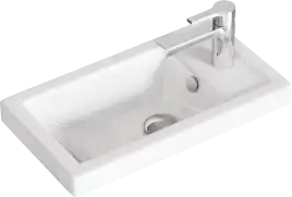 Тумба с раковиной подвесная Aqwella Urban 45 см, URB0145W, цвет Белый