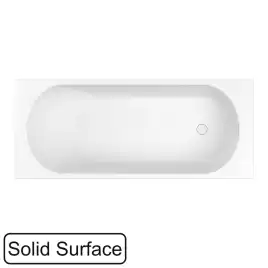 Ванна из искусственного камня WHITECROSS 170x70 Gin, белая матовая 0217.170070.200