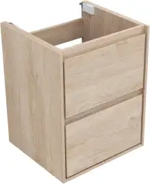 Тумба под раковину Aquanet Милан 50 дуб светлый, подвесная, 336381