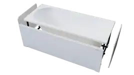 Акриловая ванна Radomir Вальс 170х70 (1-01-0-0-1-336), на каркасе, белая
