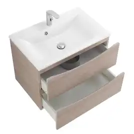 Тумба под раковину BelBagno MARINO-650-2C-SO-RG-P подвесная Rovere Grigio