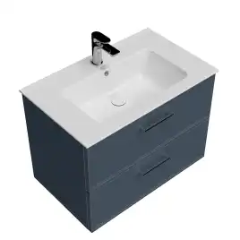 Тумба под раковину Kerama Marazzi PIANO CLASSIC 75 см, PIA.CL.75\BLU.M подвесная, синий матовый