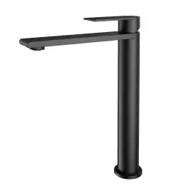 Смеситель для раковины Vincea Vogue (SS) VBF-2VS2MB однорычажный, черный матовый