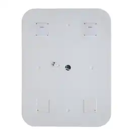 Зеркало с подсветкой AVS Байкал 60x70 см, часы и антипар