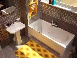 Акриловая ванна Alba Spa Miami 150х70 прямоугольная ВПР0240300100