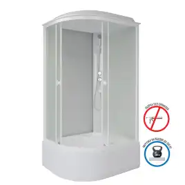 Душевая кабина Niagara Promo 90х80х215 P90/80/40R/MT высокий поддон, без гидромассажа