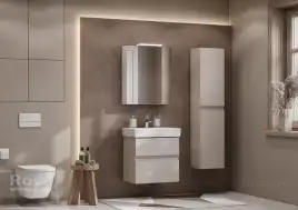 Тумбы под раковину Roca Oleta 60 A857639515 подвесная, цвет, Капучино