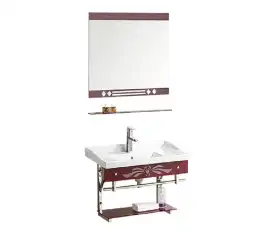 Умывальник CeramaLux 840-60 615х470х200 Полувстраиваемая цвет Белый