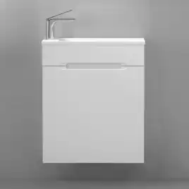 Тумба под раковину Jorno MODUL 60 Mol.01.60/P/W/JR Белая
