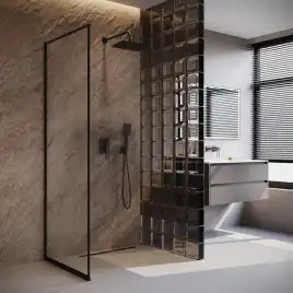 Душевая система IDDIS Slide SLIBL02i67 для душа встраиваемая цвет, Матовый черный