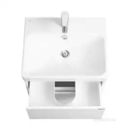 Тумба под раковину Aquaton Сканди 55 1A251701SD010 подвесная цвет, белый