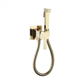 Гигиенический душ со смесителем CeramaLux KBS/002, цвет светлое золото
