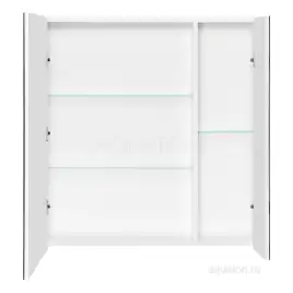 Зеркало-шкаф Aquaton Беверли 80 1A237102BV010  цвет, белый глянец