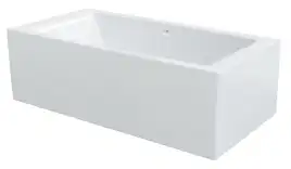 Акриловая ванна Marka One AELITA 200х100 01аэ2010 прямоугольная, Белая