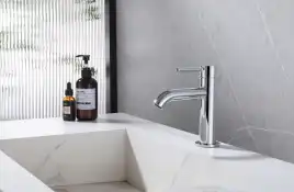 Смеситель для раковины Abber Wasser Kreis AF8110, однорычажный, цвет Хром