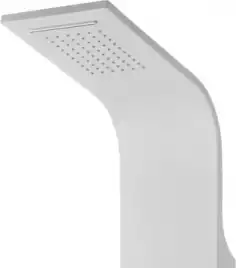 Душевая панель Aquanet Galaxy AP40-03 с гидромассажем и изливом, Белая