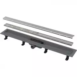 Душевой лоток AlcaPlast APZ19-750 Simple с решеткой под плитку / Нержавеющая сталь