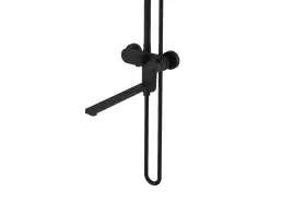 Душевая система Aquatek НИКА AQ2840MB, черный матовый