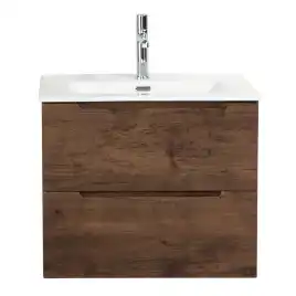 Тумба под раковину BelBagno ETNA39-500/390-2C-SO-RW-P подвесная Rovere Moro