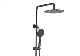 Душевая система Aquatek ВЕГА AQ2040MB, Черный матовый