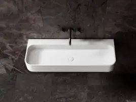 Раковина подвесная ABBER STEIN 80х45х15 AS2651-0.8, прямоугольная, белая матовая