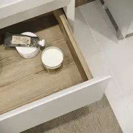 Тумба под раковину Grossman Меркадо 80 подвесная, белая матовая (108080)