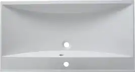 Раковина Aquanet Нота 90 284114 прямоугольная, Белая глянцевая