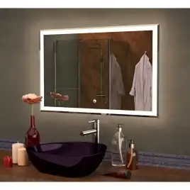 Зеркало Azario Minio 100х80 CS00071910 с подстветкой, сенсорный выключатель с функцией диммера