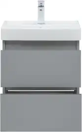 Тумба под раковину Aquanet Вега 2.0 50 мисти грин, подвесная, 337958