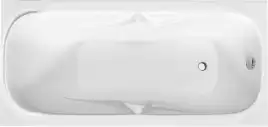 Акриловая ванна Marka One KLEO 160х75 01кл1675 прямоугольная, Белая