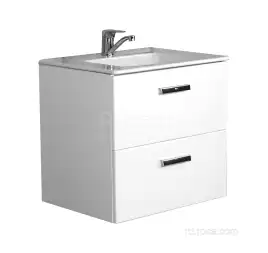 Тумбы под раковину Roca Victoria Nord 60 ZRU9000028 подвесная, цвет, Белый глянец