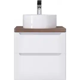 Тумба под раковину Jorno WOOD 60 wood.01.60/P/W Белая