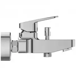 Смеситель для ванны Ideal Standard CERAPLAN BD256AA, однорычажный, с коротким изливом, Хром