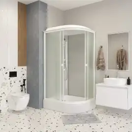 Душевая кабина Niagara Promo 100х80х215 P100/80/26L/MT средний поддон, без гидромассажа