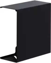 Полка Aquanet Магнум 28x28 черная матовая, квадрат