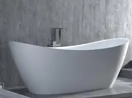 Ванна Salini NOEMI 185х80 101811SM из материала S-Stone, Белая матовая