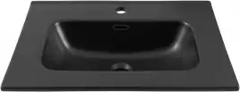 Раковина Aquanet Flat 60 329253 прямоугольная, Черная матовая