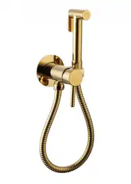 Гигиенический душ со смесителем CeramaLux KRS/003, цвет золото