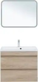Тумба под раковину Aquanet Нота New 75 дуб светлый 334198