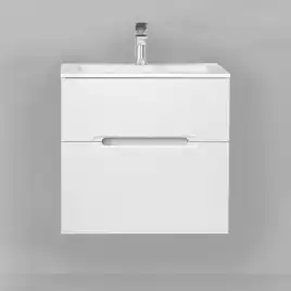 Тумба под раковину Jorno MODUL 65 Mоl.01.62/P/W Белая