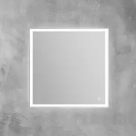Зеркало BelBagno SPC-GRT 80х80 SPC-GRT-800-800-LED-TCH с подстветкой, сенсорный выключатель