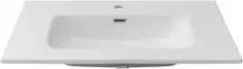 Раковина Aquanet Flat 80 330431 прямоугольная, Белая матовая