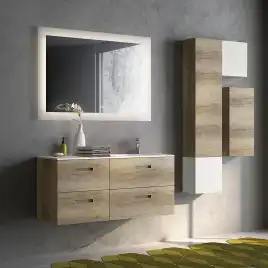 Зеркало Azario Норма 80х60 ФР-00000844 с подстветкой, сенсорный выключатель с функцией диммера