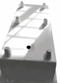 Ванна из литьевого мрамора  Aqua de Marco NESTOR 177х80 Белая 1180WNES