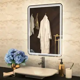 Зеркало Azario Adriana 60х80 CS00066638 с подстветкой, сенсорный выключатель с функцией диммера