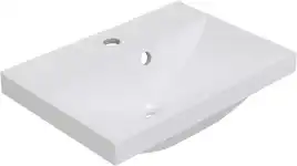 Раковина Aquanet Нота 50 284237 прямоугольная, Белая глянцевая