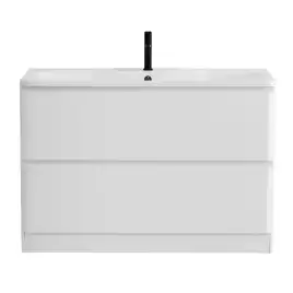 Тумба под раковину BelBagno ALBANO-1200-2C-SO-BL подвесная Bianco Lucido