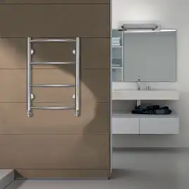 Полотенцесушитель водяной Azario VERONA 40х60 AZ04146 П4 нижнее подключение 1/2